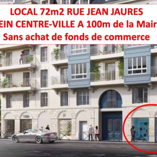 Annonces COLOMBES : Local / Bureau | PUTEAUX (92800) | 72.63m2 | 4 900 € 