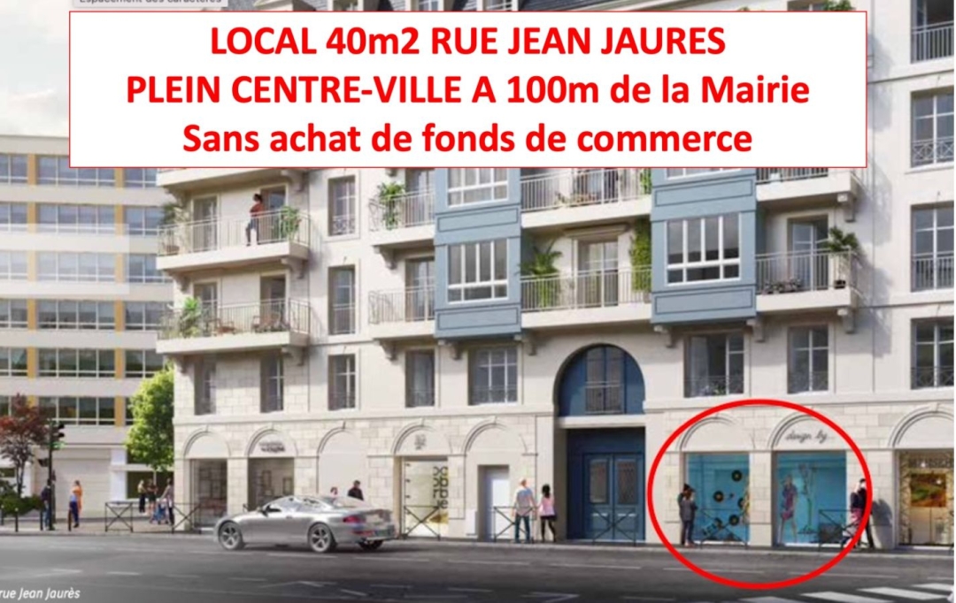 Annonces COLOMBES : Local / Bureau | PUTEAUX (92800) | 40 m2 | 2 717 € 