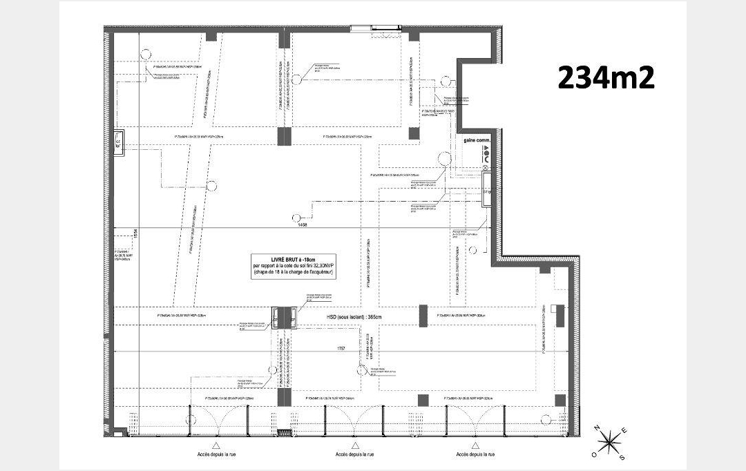 Annonces COLOMBES : Local / Bureau | PARIS (75015) | 257 m2 | 1 644 544 € 